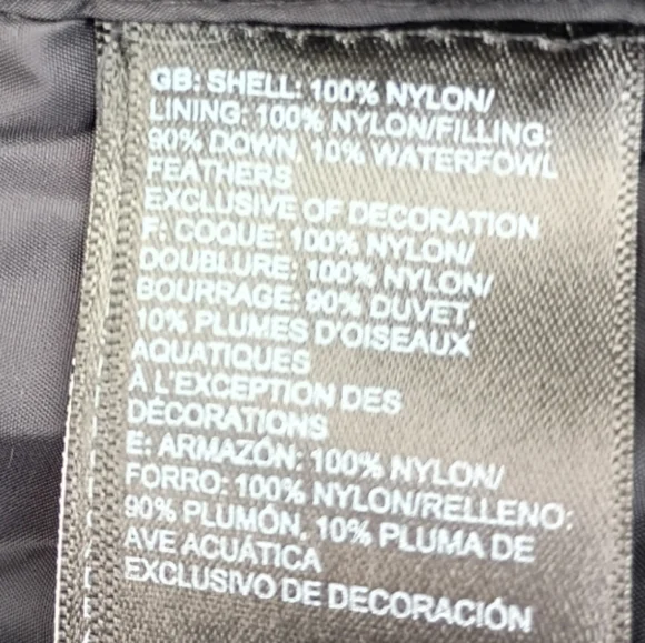 The North Face 700 Down Fill 1996 Retro Nupts Puffer Jacket sz SP - Picture 10 of 11